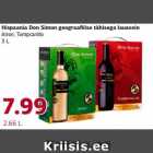 Hispaania Don Simon geograafilise tähisega lauavein