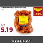 Allahindlus - Saaremaa Õhtugrill poolsuitsuvorst
1 kg