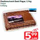 Pealinna kook Eesti Pagar, 1,1 kg
