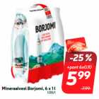 Вода минеральная Borjomi, 6 х 1 л