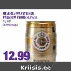 Allahindlus - HELE ÕLU WARSTEINER
PREMIUM VERUM 