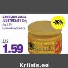BANDEROS SALSA
JUUSTUKASTE 