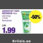 GARNIER INT 7 DAYS
KÄTEKREEM 
