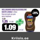 HELLMANNS BBQ KLASSIKALINE
KASTE LIHALE 