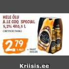 Allahindlus - Hele õlu
a.le Coq Special