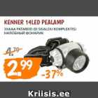 Allahindlus - Kenner 14LED pealamp