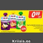 Allahindlus - Hipp Puuviljarõõm lastetoit, 90 g
• ploomi-mustsõstra-pirni
• kiivi-banaani-pirni
• õuna-banaani-vaarika