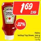 Allahindlus - Heinz
ketšup Top Down, 700 g
