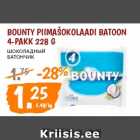 Bounty piimašokolaadi batoon