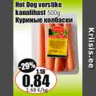 Allahindlus - Hot Dog vorstike
kanalihast 500g
