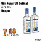 Viin Nemiroff Delikat
