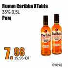 Alkohol - Rumm Caribba XTabla
