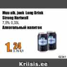 Alkohol - Muu alk. jook Long Drink
Strong Hartwall
