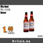 Alkohol - Õlu Bud
