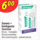 Suuvesi + hambapasta Sensitive