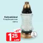 Кладбищенская
свеча