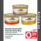Allahindlus - Kasside konservsööt
Gourmet Gold, 85 g

