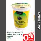 Allahindlus - Majonees Provansaal,
Tarplan, 50%, 430 g
