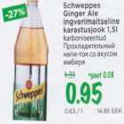 Allahindlus - Schweppes Ginger Ale ingverimaitseline karastusjook