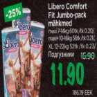 Mähkmed - Libero Comfort Fit Jumbo-pack mähkmed