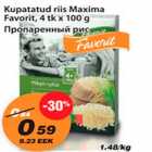 Магазин:Maxima,Скидка:Пропаренный рис
