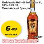 Alkohol - Moldaavia Brändi Belõi Aist