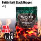 Puitbrikett Black Dragon
2kg 