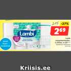 Lambi majapidamispaber, 3-kihiline, 4 rulli****