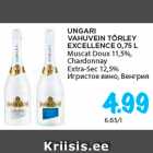 Allahindlus - UNGARI
VAHUVEIN TÖRLEY
EXCELLENCE 0,75