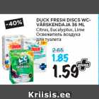 Allahindlus - DUCK FRESH DISCS WCVÄRSKENDAJA
36 ML