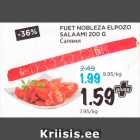 FUET NOBLEZA ELPOZO 
SALAAMI 200 G