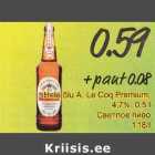 Hele õlu A.Le Cog Premium