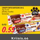 Allahindlus - CRISPY BITE BATOON 39 G 