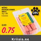 Allahindlus - WÕRO
KEVADE VIINER
400 G