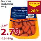 Allahindlus - Saaremaa
juustuviiner
440 g