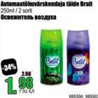 Automaatõhuvärskendaja täide Bralt
