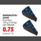 Allahindlus - Sinihallitusjuust Royal Blue