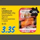 NÕO LIHARULLID JUUSTUGA 530g küpsetuskarbis