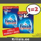 Allahindlus - Finish All-in-1
nõudepesutabletid, 70 t