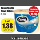 Магазин:Grossi,Скидка:Туалетная бумага Zewa Deluxe