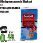 Губка для мытья
посуды 
