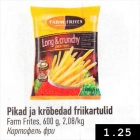Allahindlus - Pikad ja krõbedad friikartulid