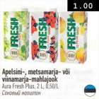 Apelsini-, metsamarja- või viinamarja-mahlajook