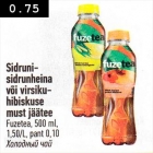 Allahindlus - Sidruni-sidrunheina või virsiku-hibiskuse must jäätee