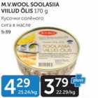 Магазин:Maksimarket,Скидка:Кусочки соленого сига в масле