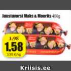 Juustuvorst Maks & Moorits 400 g