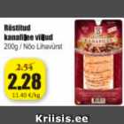 Röstitud kanafilee viilud
