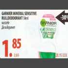 Allahindlus - Garnier Mineral Sensitive rulldeodorant naistele