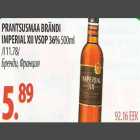 Allahindlus - Prantsusmaa brändi Imperial XII VSOP