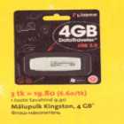 Allahindlus - Mälupulk Kingston,4GB